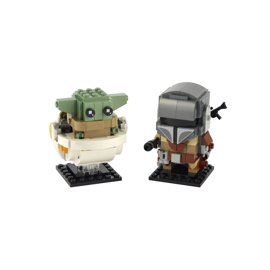 LEGO® BrickHeadz 75317 Star Wars: Der Mandalorianer™ und das Kind