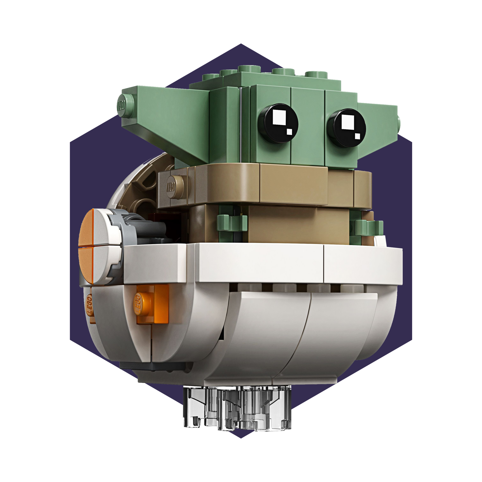 LEGO® BrickHeadz 75317 Star Wars: Der Mandalorianer™ und das Kind
