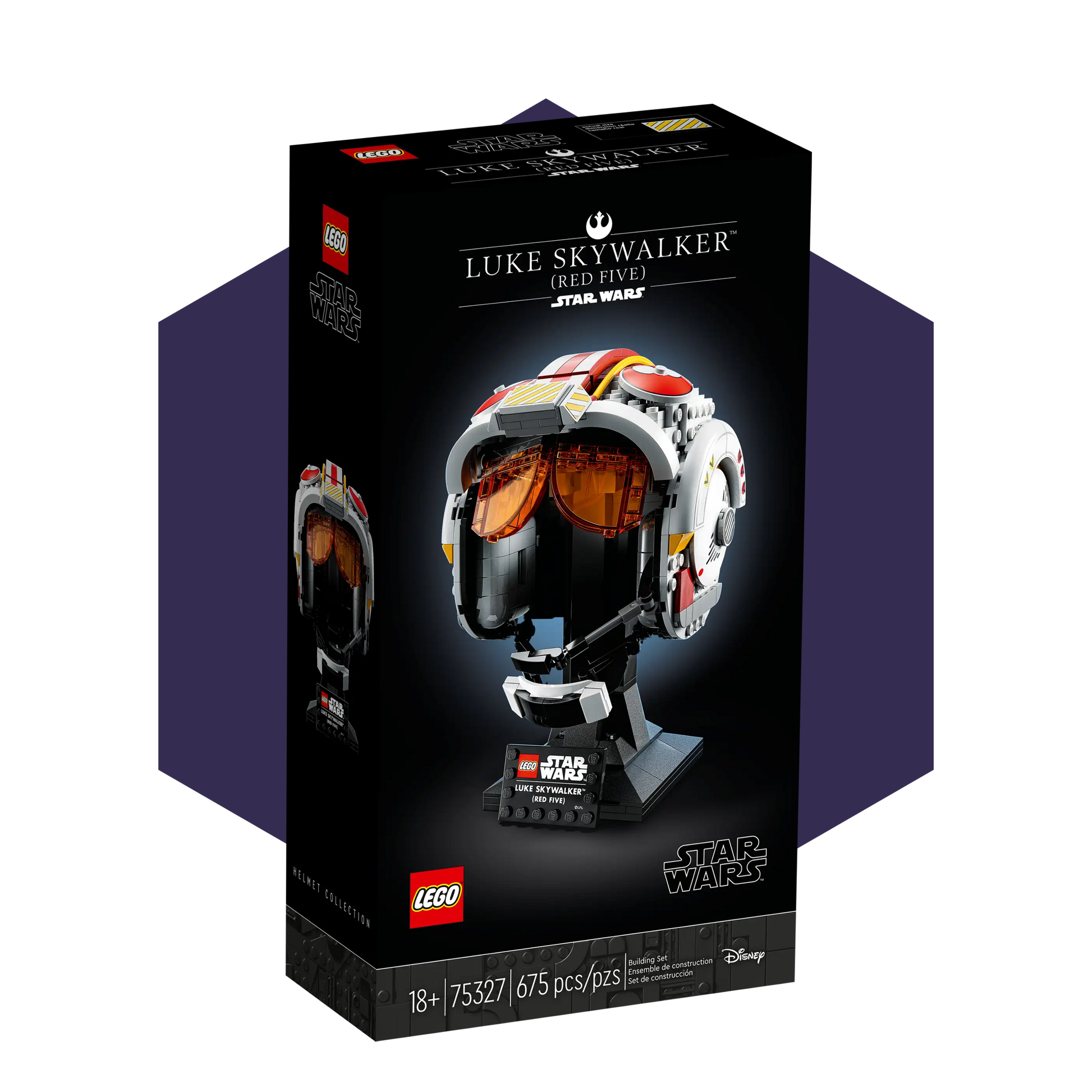 LEGO® Star Wars 75327 Helm von Luke Skywalker™ (Rot Fünf)