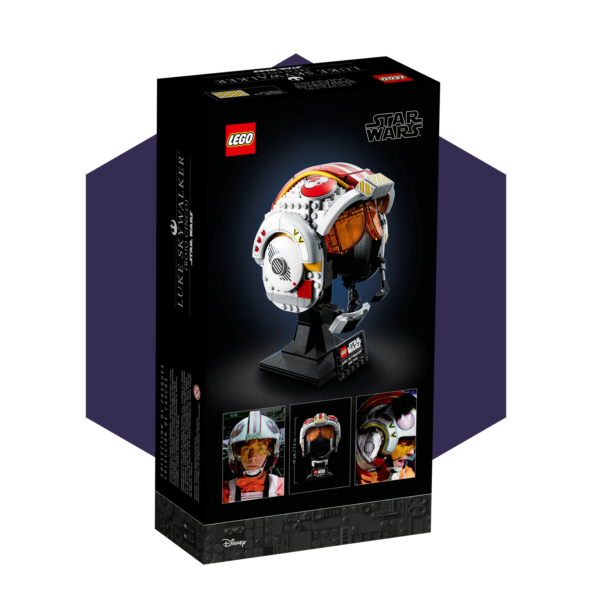 LEGO® Star Wars 75327 Helm von Luke Skywalker™ (Rot Fünf)