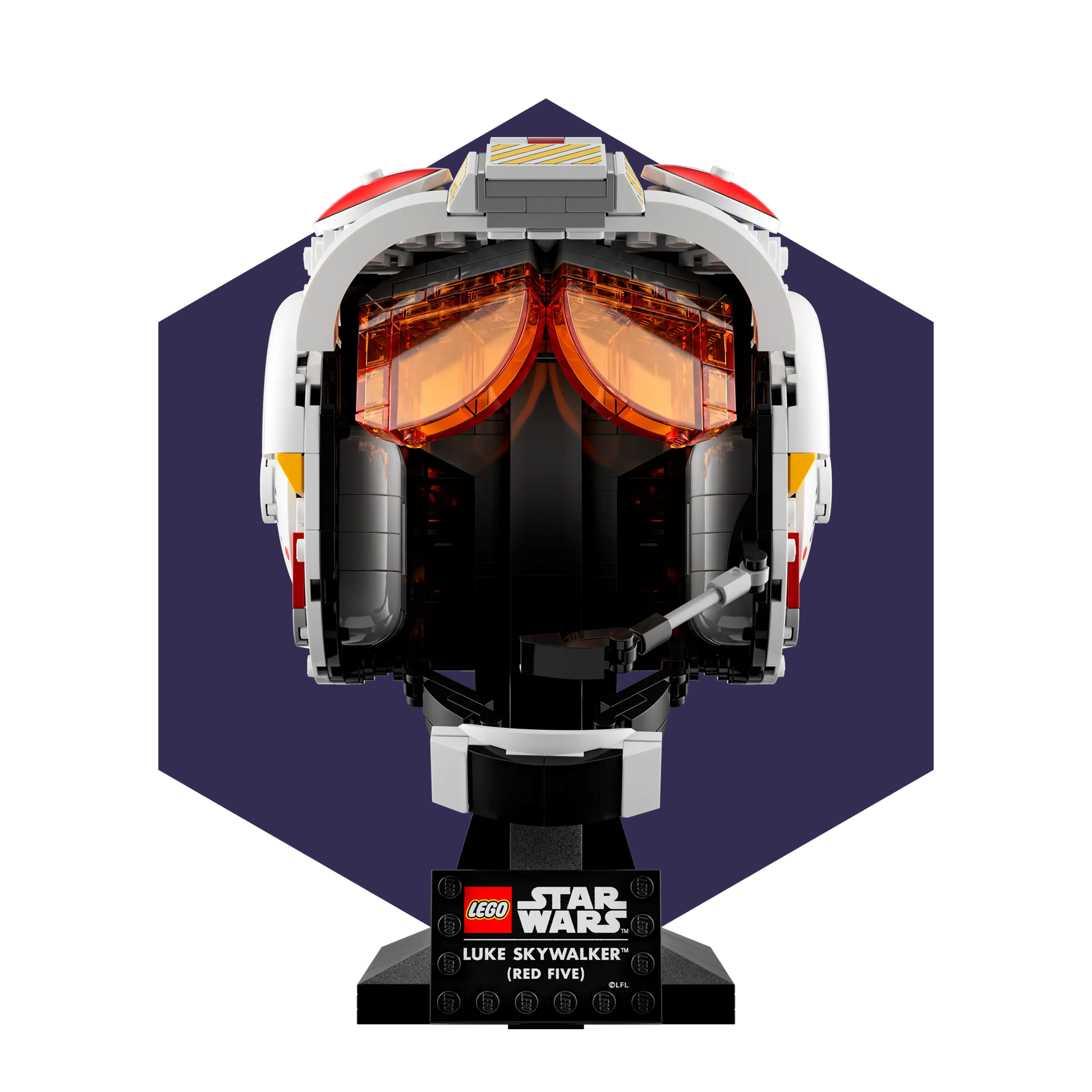 LEGO® Star Wars 75327 Helm von Luke Skywalker™ (Rot Fünf)