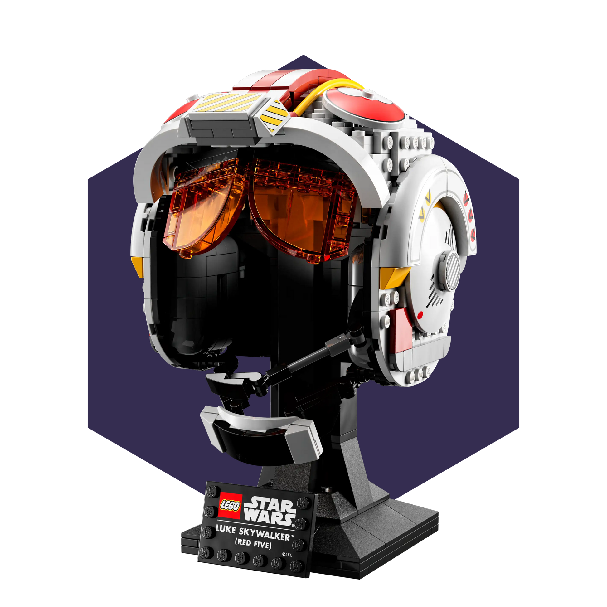 LEGO® Star Wars 75327 Helm von Luke Skywalker™ (Rot Fünf)
