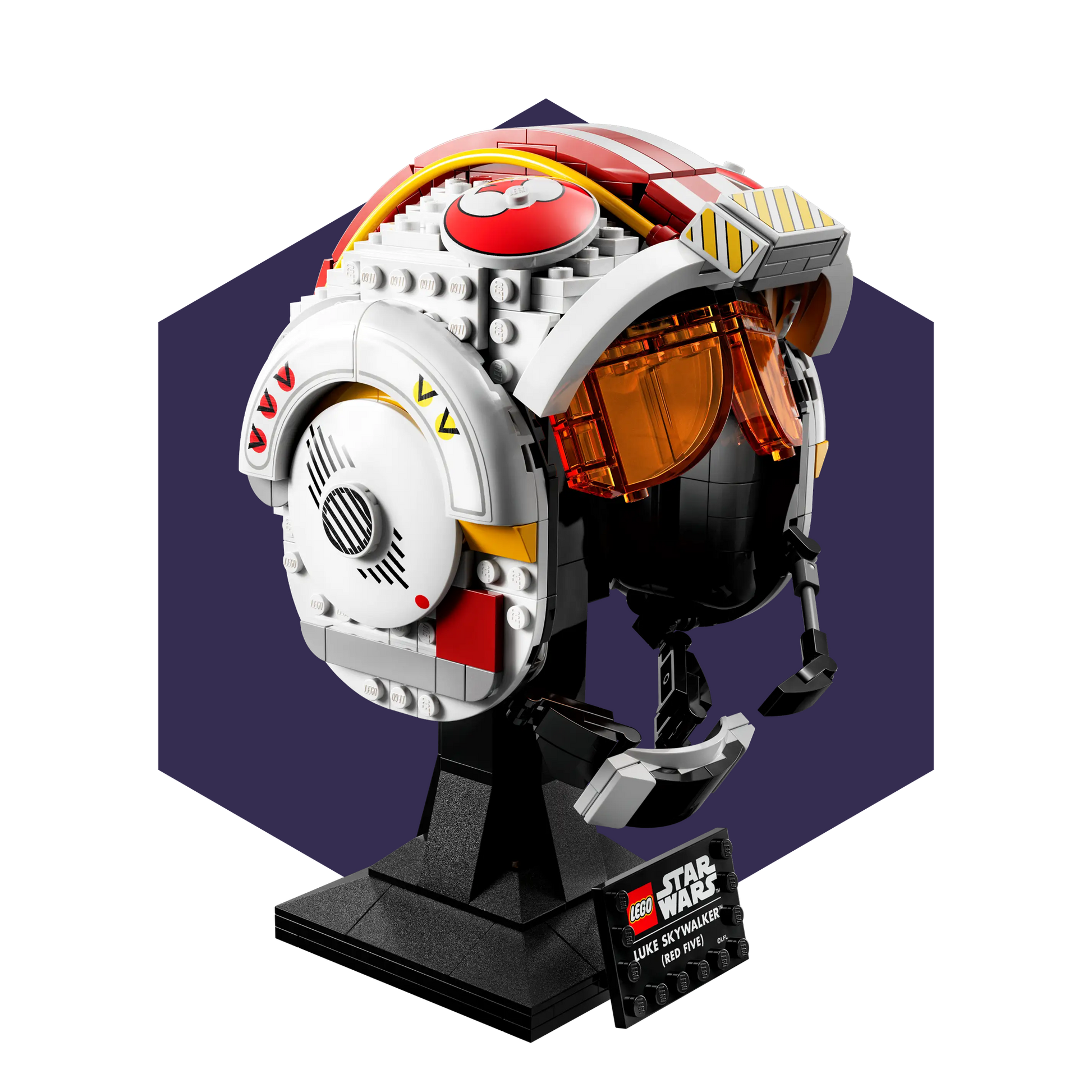LEGO® Star Wars 75327 Helm von Luke Skywalker™ (Rot Fünf)